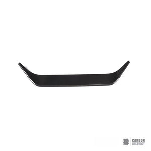 Nissan GT-R (R35) dry carbon fibre grille — UV-stable gloss finish