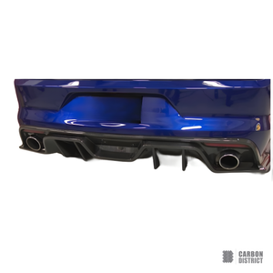 Ford Mustang carbon fibre rear diffuser — fits 2015-2017