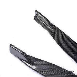 Ford Mustang carbon fibre side skirts — made to order in genuine carbon fibre