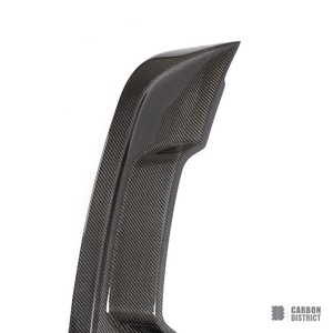Ford Mustang carbon fibre spoiler — 3K twill gloss finish