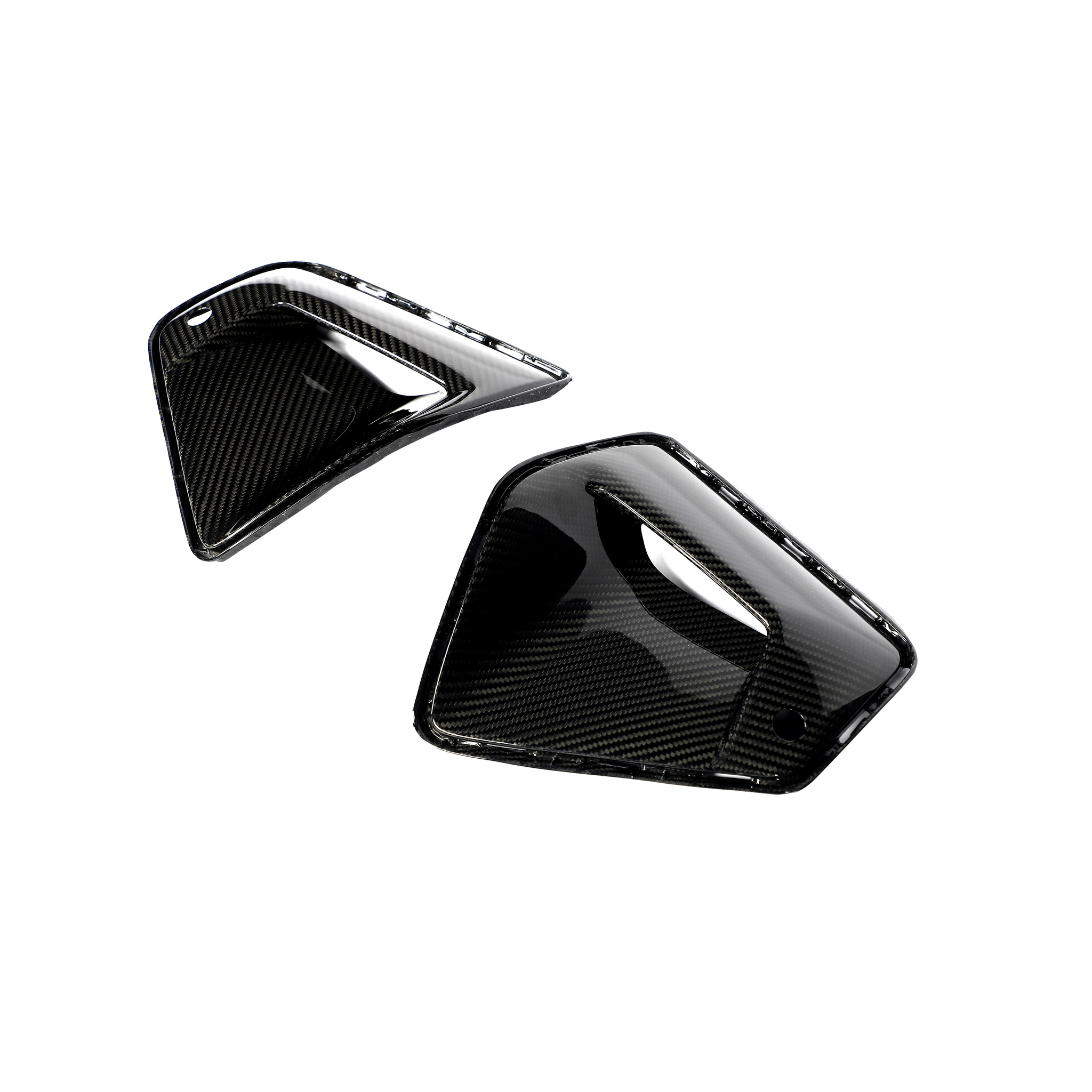 BMW 5 Series - i5 (G60) Dry Carbon Fibre Front Bumper Vent Trims