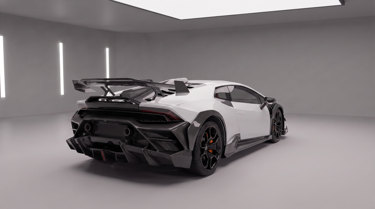 Lamborghini Huracán Evo Carbon Fibre Rear Bumper