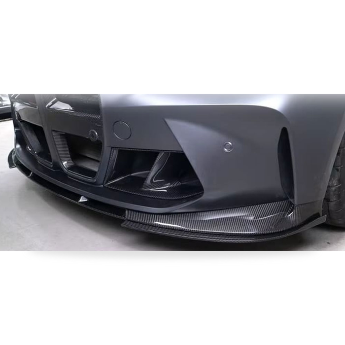 BMW M3 (G80) Carbon Fibre Front Lip (V4)