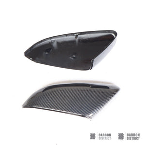 Honda Civic Saloon (FC1/FC3) carbon fibre mirror caps — fits 2016-2021