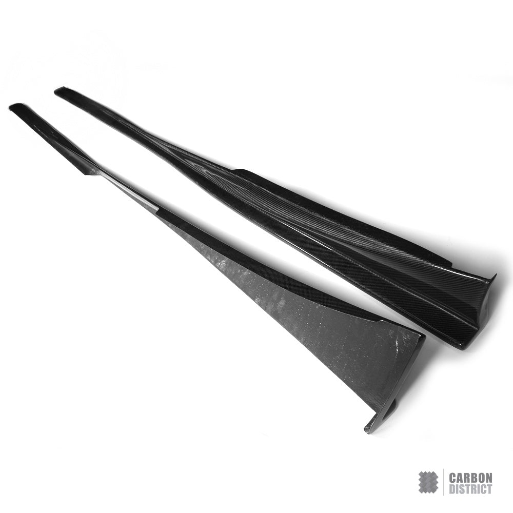 Lexus IS F Sport (XE20/XE30) Carbon Fibre Side Skirts V2