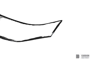 Lexus IS F Sport (XE20/XE30) Dry Carbon Fibre Spoiler