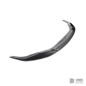 BMW M3/M4 (G80/G82/G83) carbon fibre front lip (1-Piece) — 3K twill gloss finish