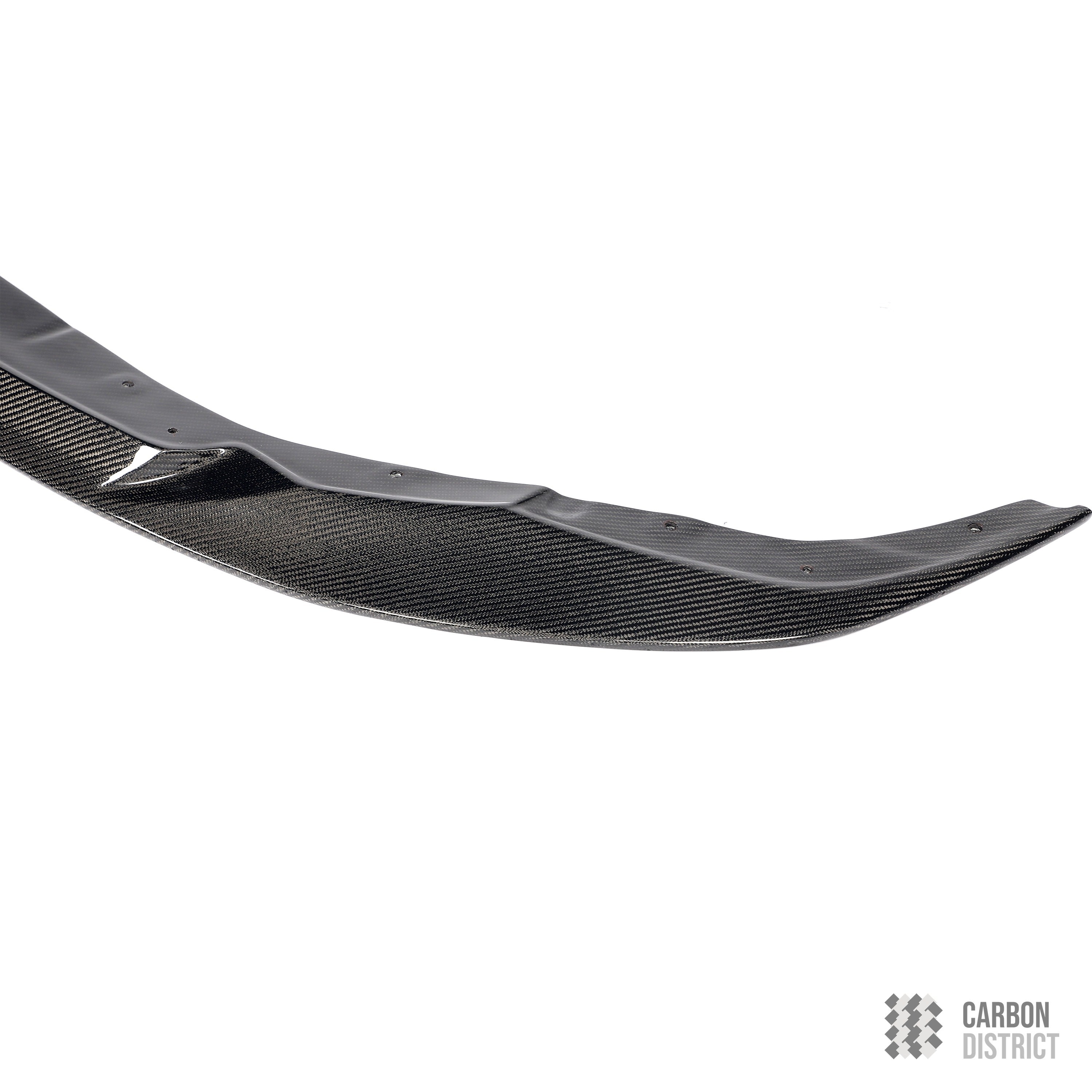 BMW M3/M4 (G80/G82/G83) carbon fibre front lip (1-Piece) — fits 2021+