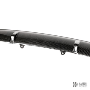 BMW X5 (G05 Facelift) carbon fibre rear diffuser — 3K twill gloss finish