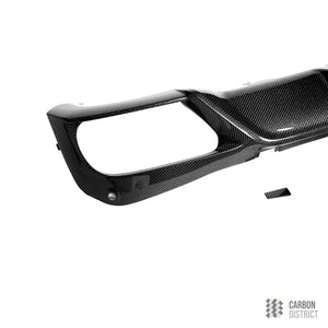 BMW X5 (G05 Facelift) carbon fibre rear diffuser — made to order in genuine carbon fibre