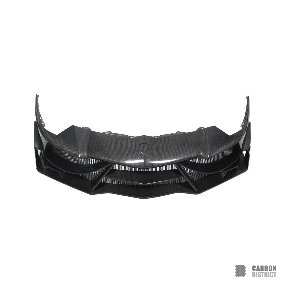 Carbon fibre front bumper for the Lamborghini Aventador LP700-4 - Carbon District