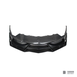 Carbon fibre front bumper for the Lamborghini Aventador LP700-4 - Carbon District