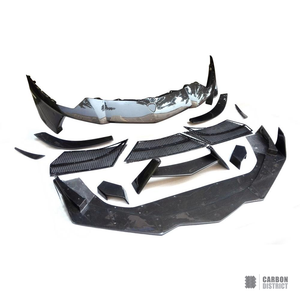 Carbon fibre front bumper for the Lamborghini Aventador LP700-4 - Carbon District