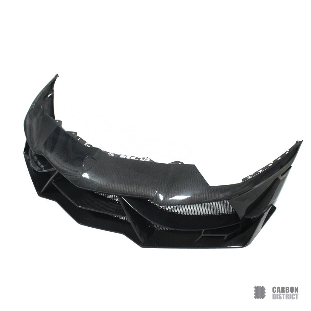 Carbon fibre front bumper for the Lamborghini Aventador LP700-4 - Carbon District