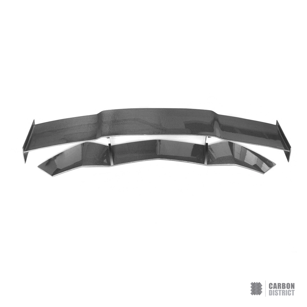 Carbon fibre rear wing spoiler for the Lamborghini Aventador LP700-4 - Carbon District