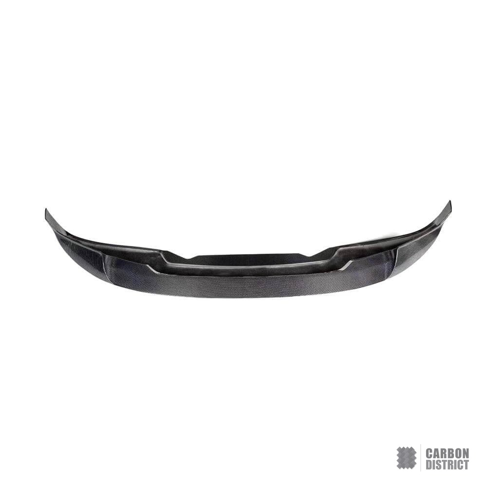 Land Rover Defender (90,110,130) carbon fibre front lip — 3K twill gloss finish