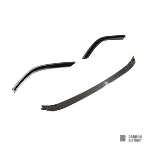 Lexus ES (300h/350 F Sport) carbon fibre front lip — made to order in genuine carbon fibre