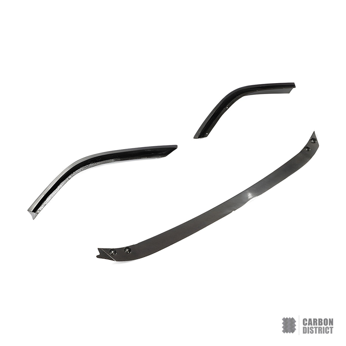 Lexus ES (300h/350 F Sport) carbon fibre front lip — made to order in genuine carbon fibre