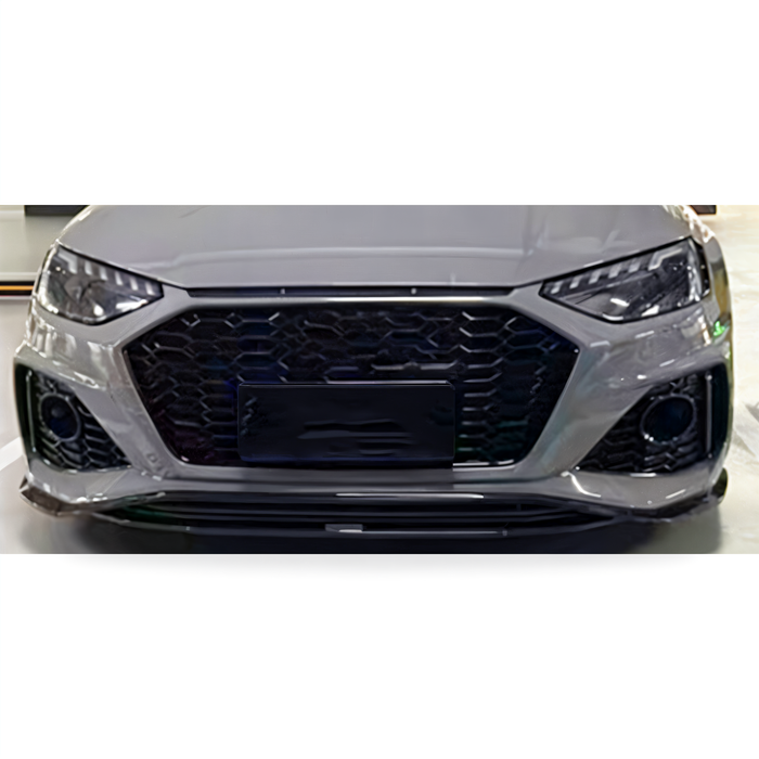 Audi A4/S4 (B9) Dry Carbon Fibre Front Lip (V2)