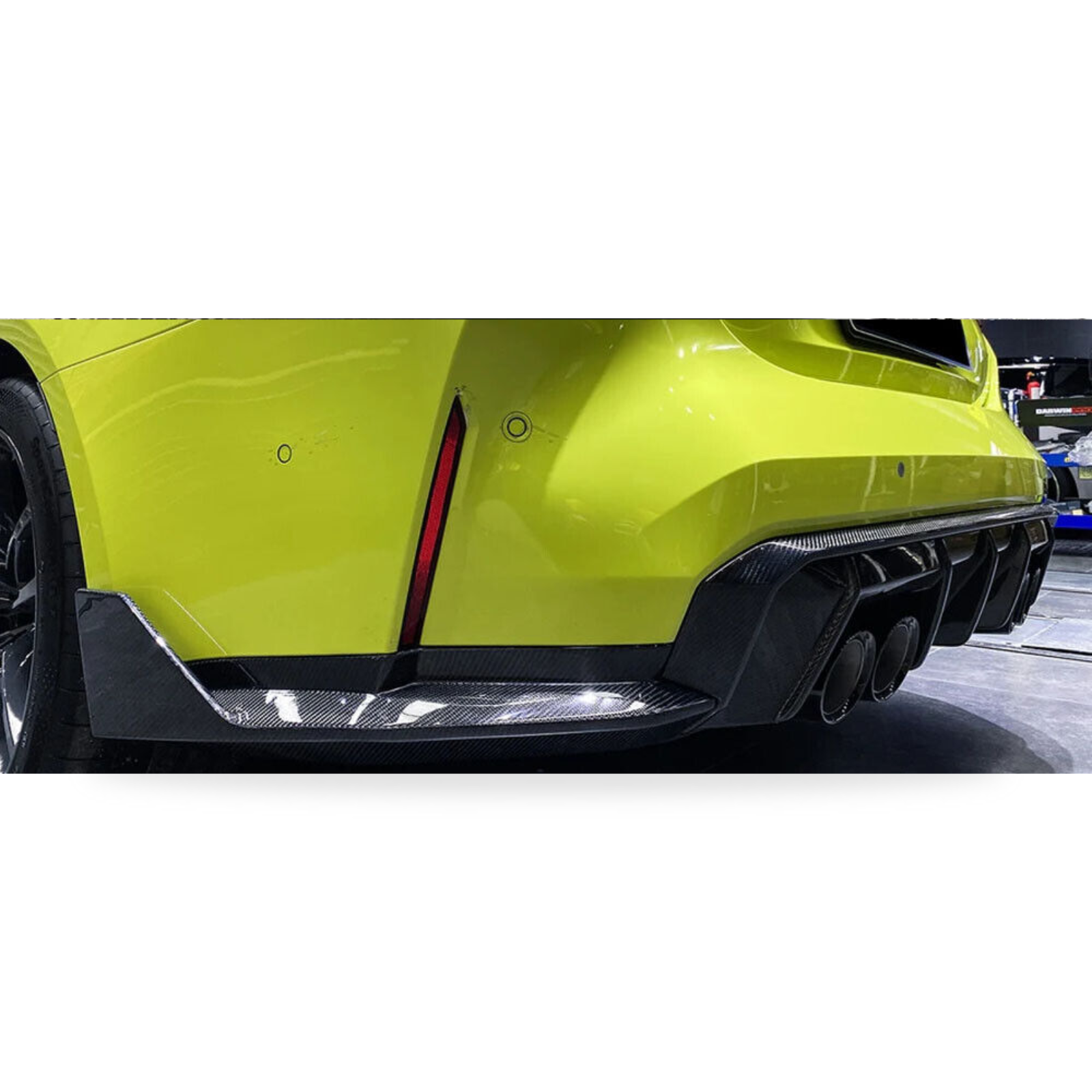 BMW M4 (G82 - G83) Dry Carbon Fibre Rear Bumper Cupwing Winglets