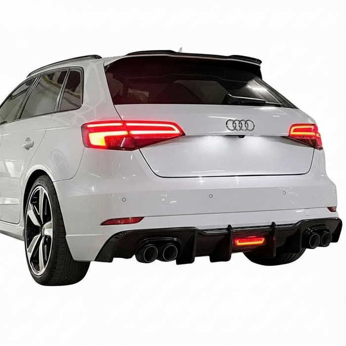 Audi A3 Carbon Fibre Rear Diffuser