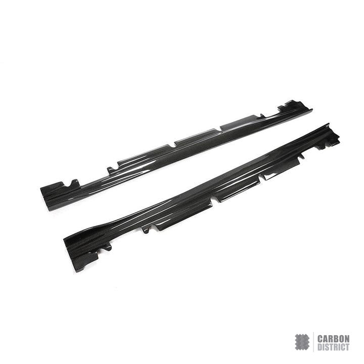 Mercedes A-Class (W176) Carbon Fibre Side Skirts (V2)