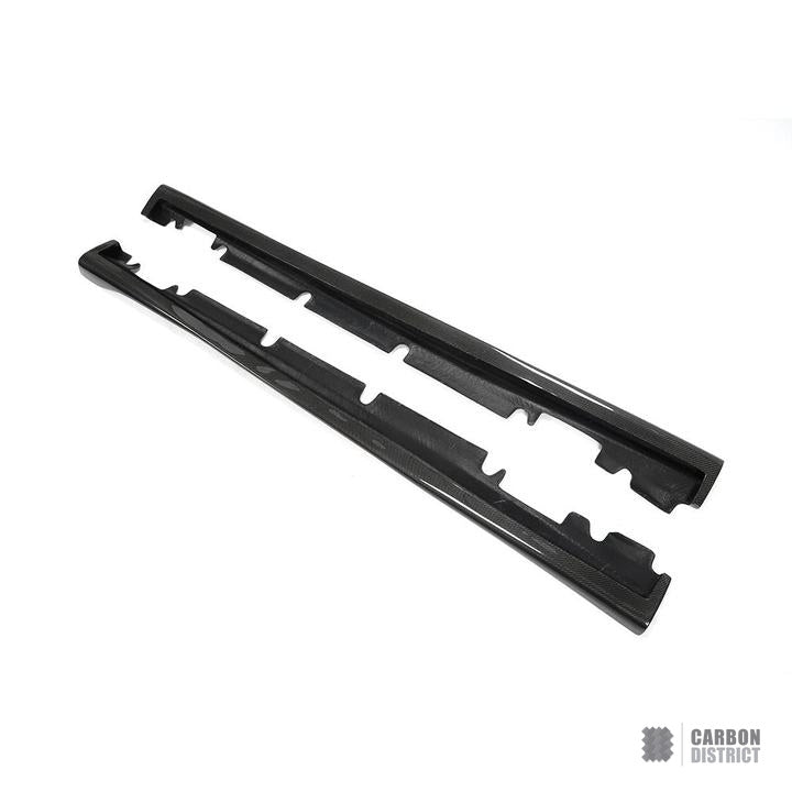 Mercedes A-Class (W176) Carbon Fibre Side Skirts (V2)