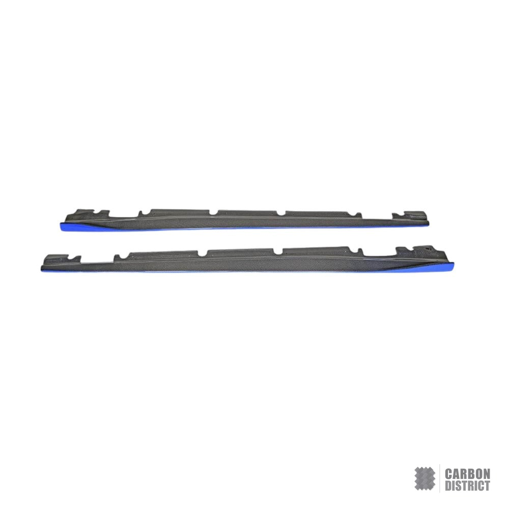 Mercedes Benz A Class (W176) carbon fibre side skirts — fits 2012-2018