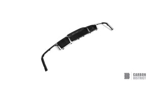Mercedes CLS63 AMG (C218) carbon fibre rear diffuser — view 5