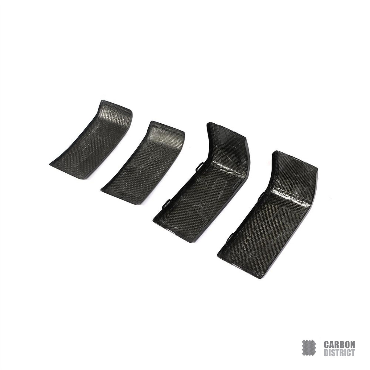 Mercedes G-Class (W463) dry carbon fibre bumper corners — view 4