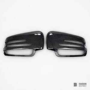 Mercedes C-Class/E-Class (W204/W212) carbon fibre mirror caps