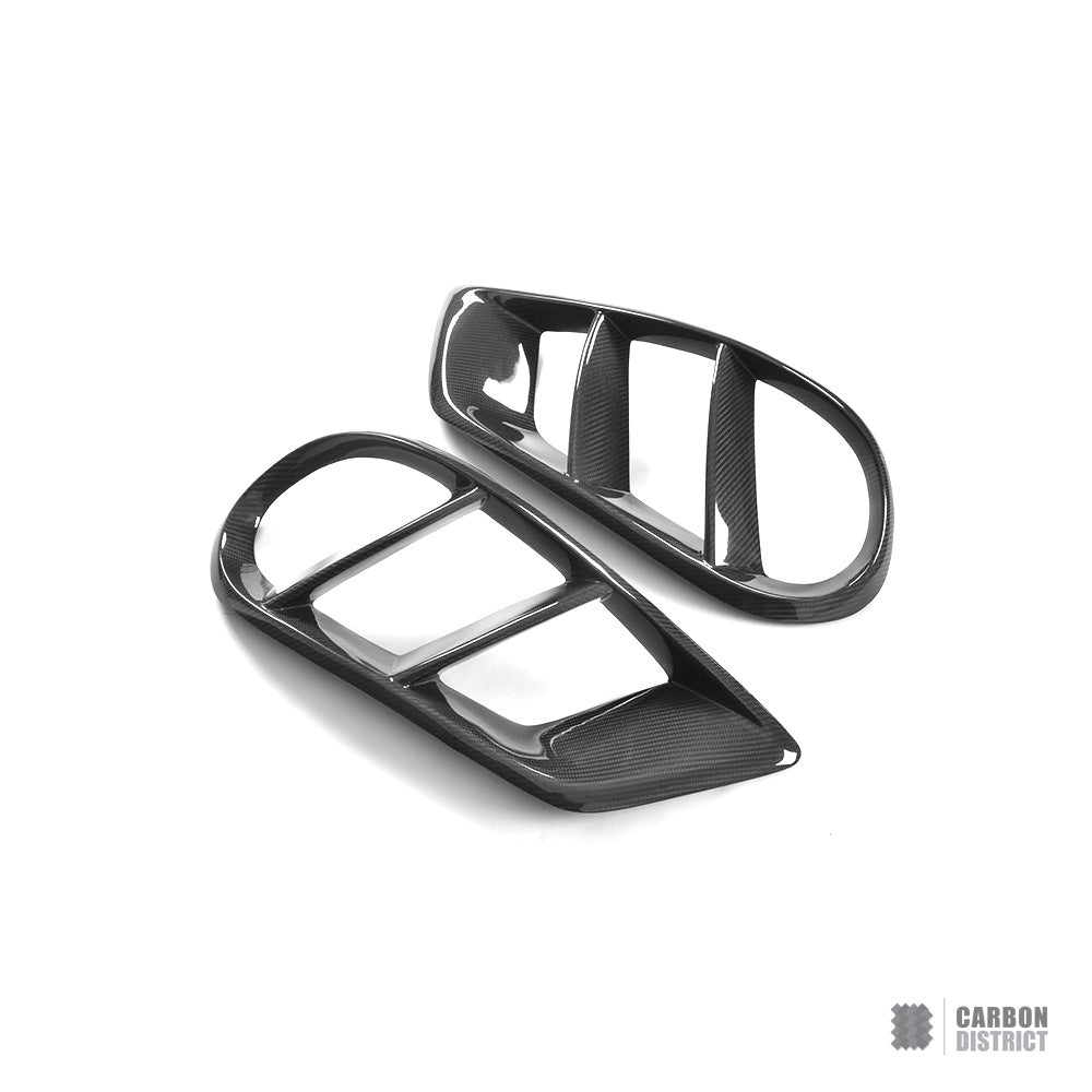 Mercedes C-Class (W205) Carbon Fibre Fog Lamp Covers