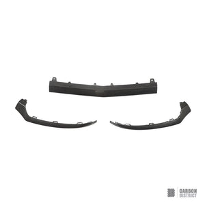 Mercedes C-Class Coupe (W205) carbon fibre front lip — fits 2015-2023