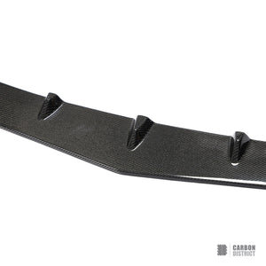 Mercedes C43 AMG (A205/C205/W205) carbon fibre front lip (AMG-Line) — UV-stable gloss finish