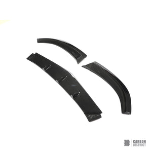Mercedes C43 AMG (A205/C205/W205) carbon fibre front lip (AMG-Line) — view 4