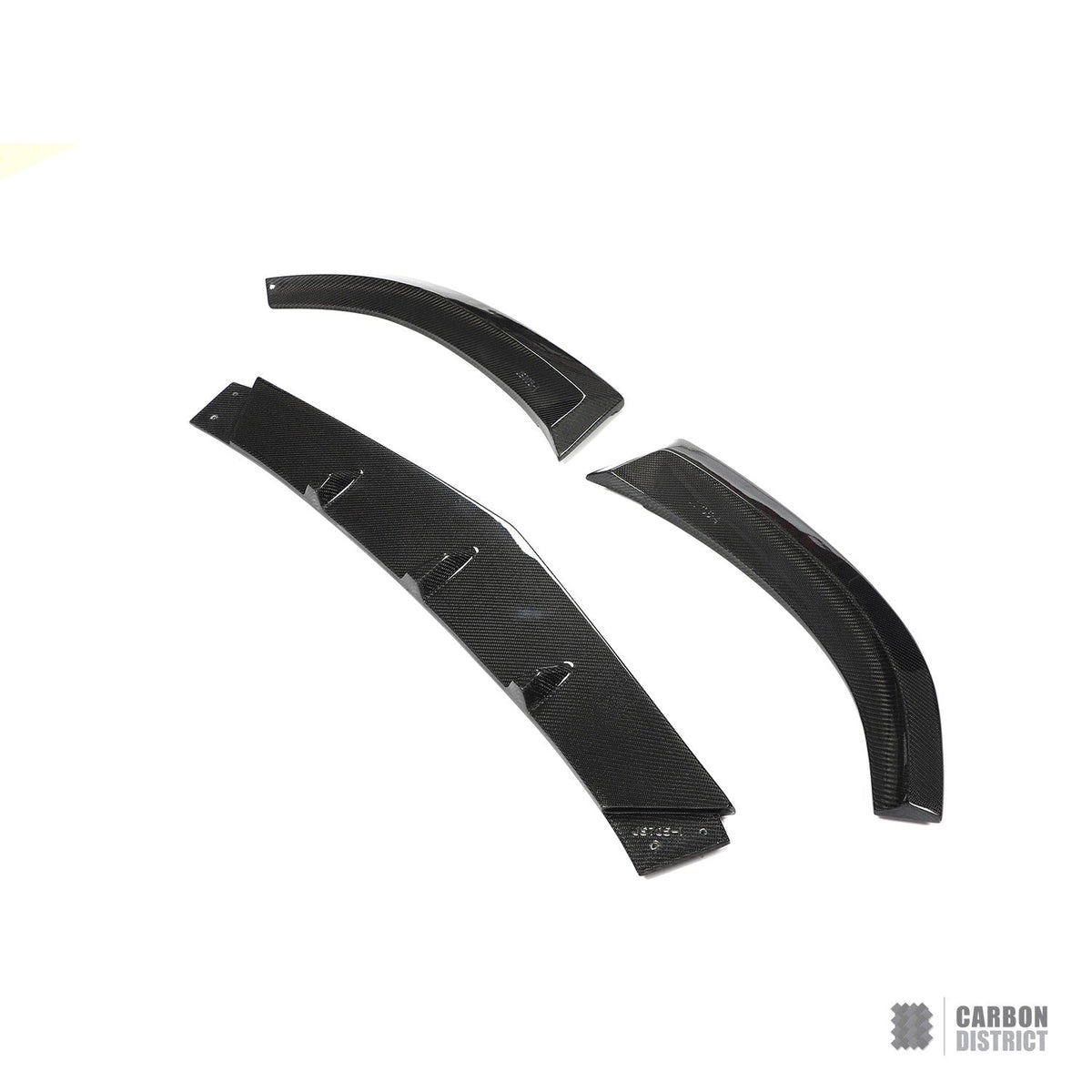 Mercedes C43 AMG (A205/C205/W205) carbon fibre front lip (AMG-Line) — view 4