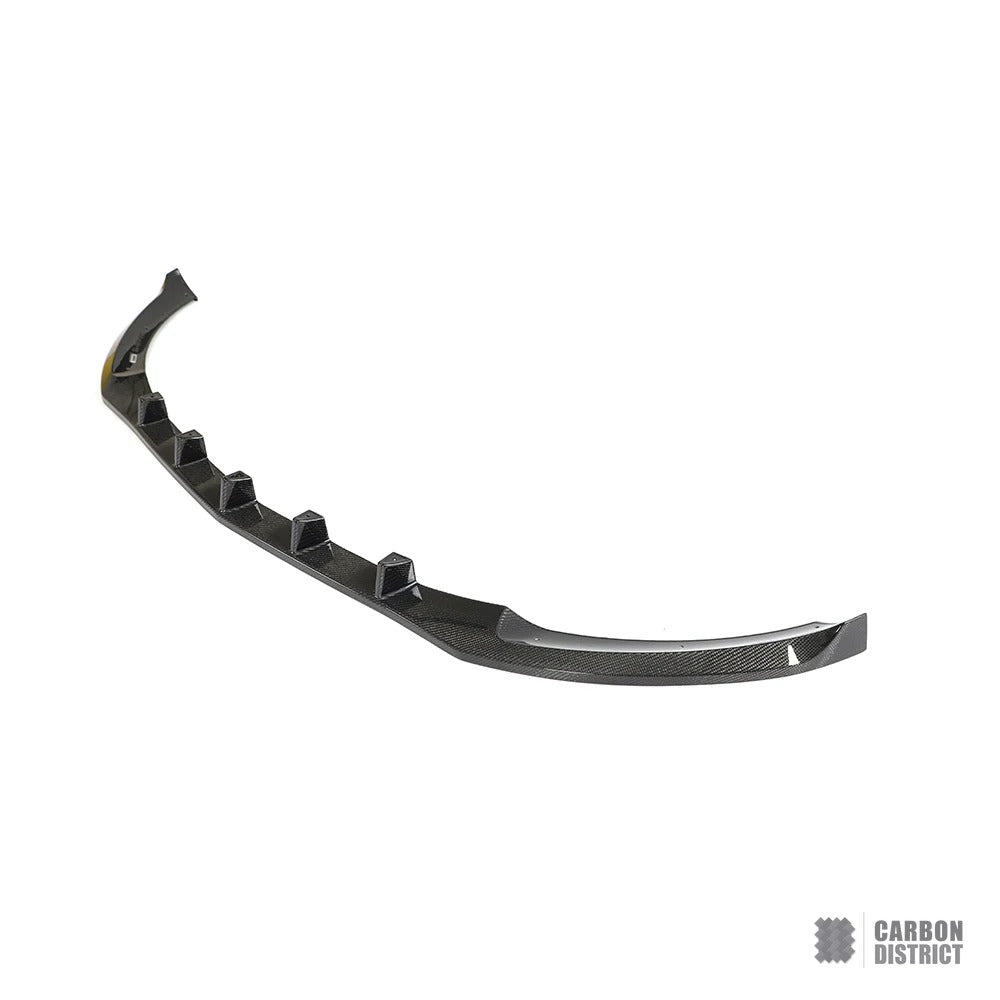 Mercedes C-Class (W205) carbon fibre front lip (Base Model, style A)