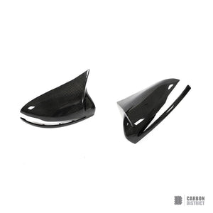 Mercedes C-Class/S-Class (W205/W222) carbon fibre mirror caps (LHD Only) — view 6