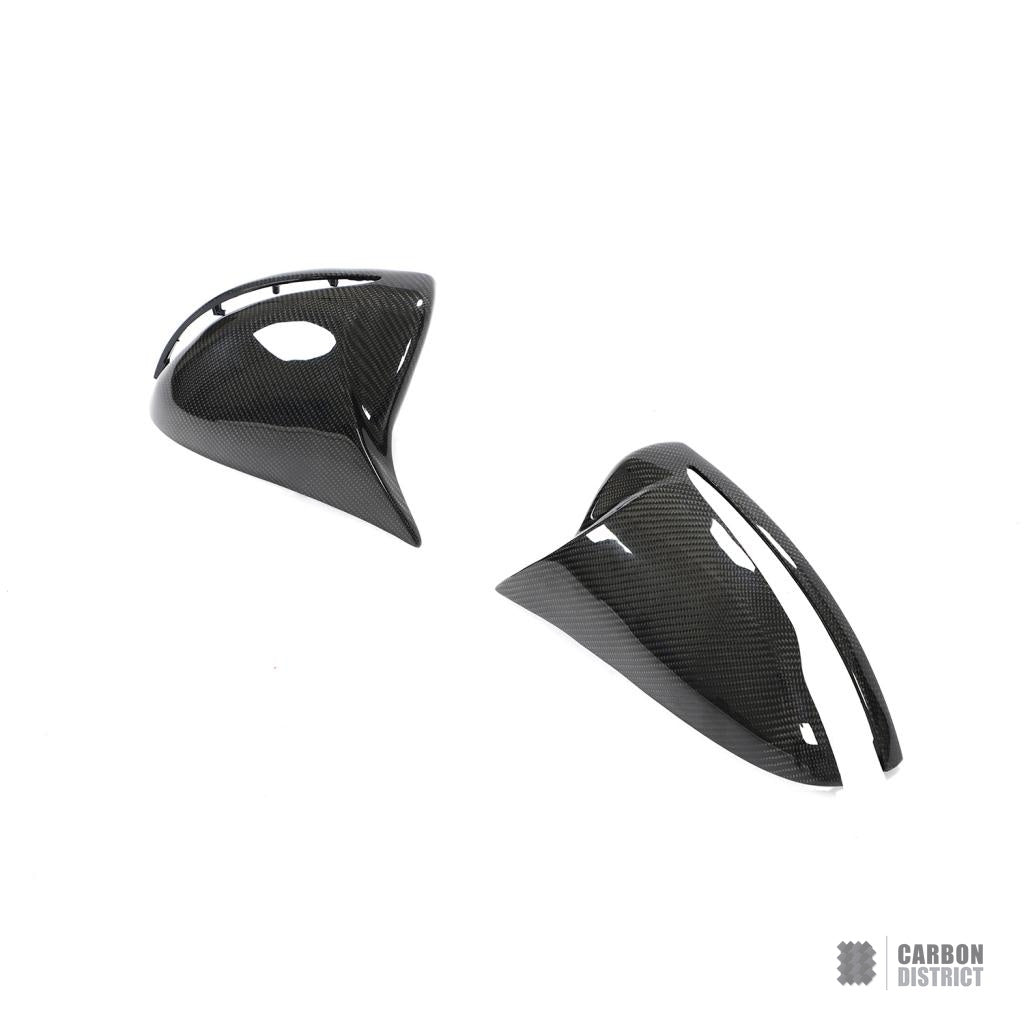 Mercedes C-Class/S-Class (W205/W222) carbon fibre mirror caps (LHD Only)