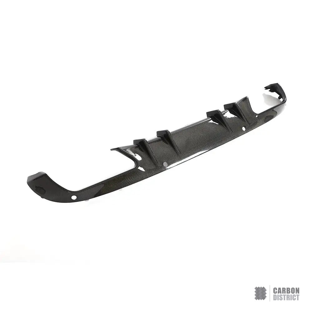 Mercedes C-Class (W205) carbon fibre rear diffuser (V2)