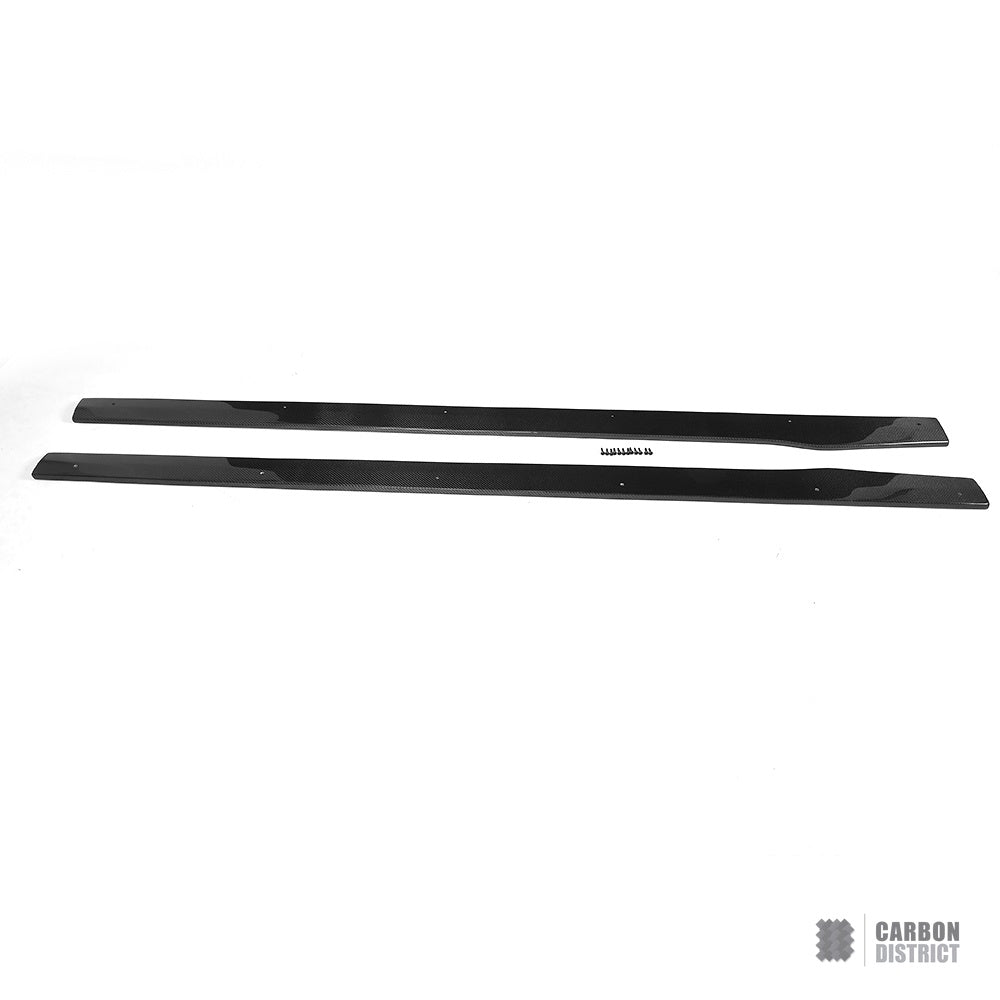 Mercedes C-Class (W205/C205) carbon fibre side skirts