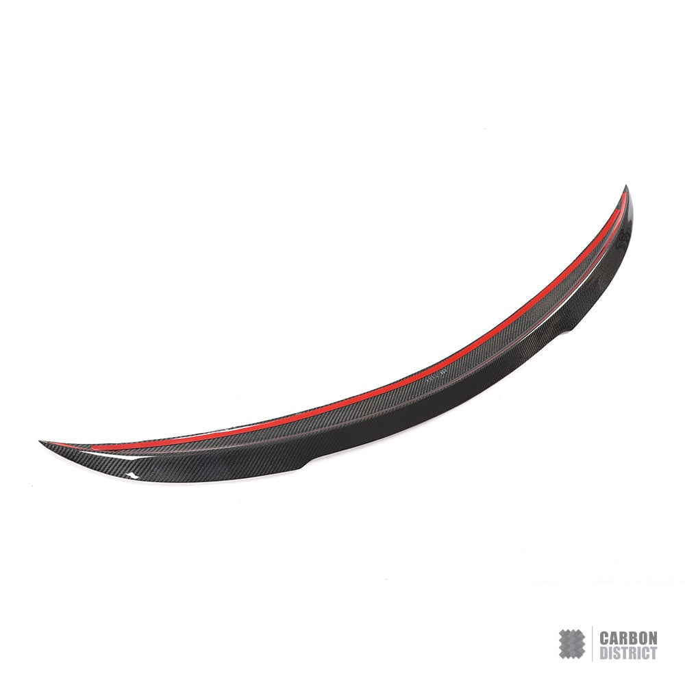 Mercedes C43 AMG (W205) carbon fibre spoiler (V2) — view 4