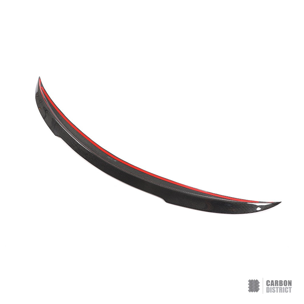 Mercedes C43 AMG (W205) carbon fibre spoiler (V2) — fits 2015-2021