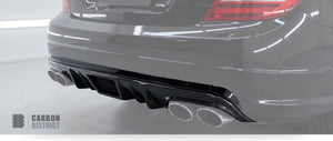 Mercedes C63 (W204) Carbon Fibre Rear Diffuser