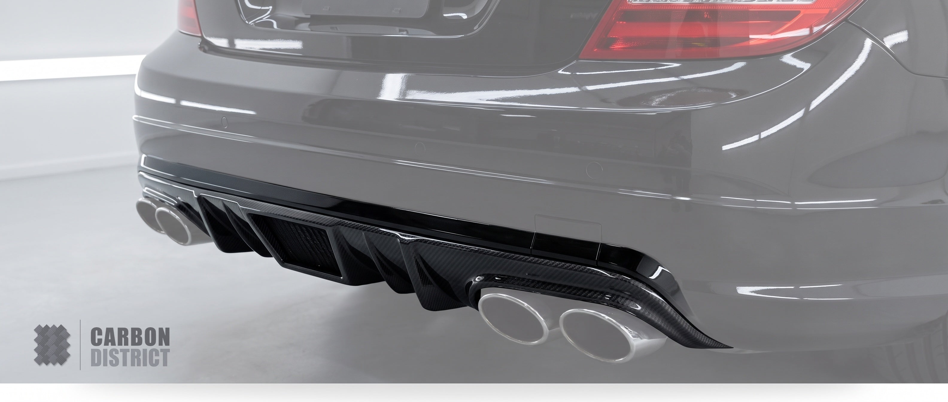 Mercedes C63 (W204) Carbon Fibre Rear Diffuser