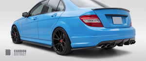 Mercedes C63 (W204) Carbon Fibre Side Skirts