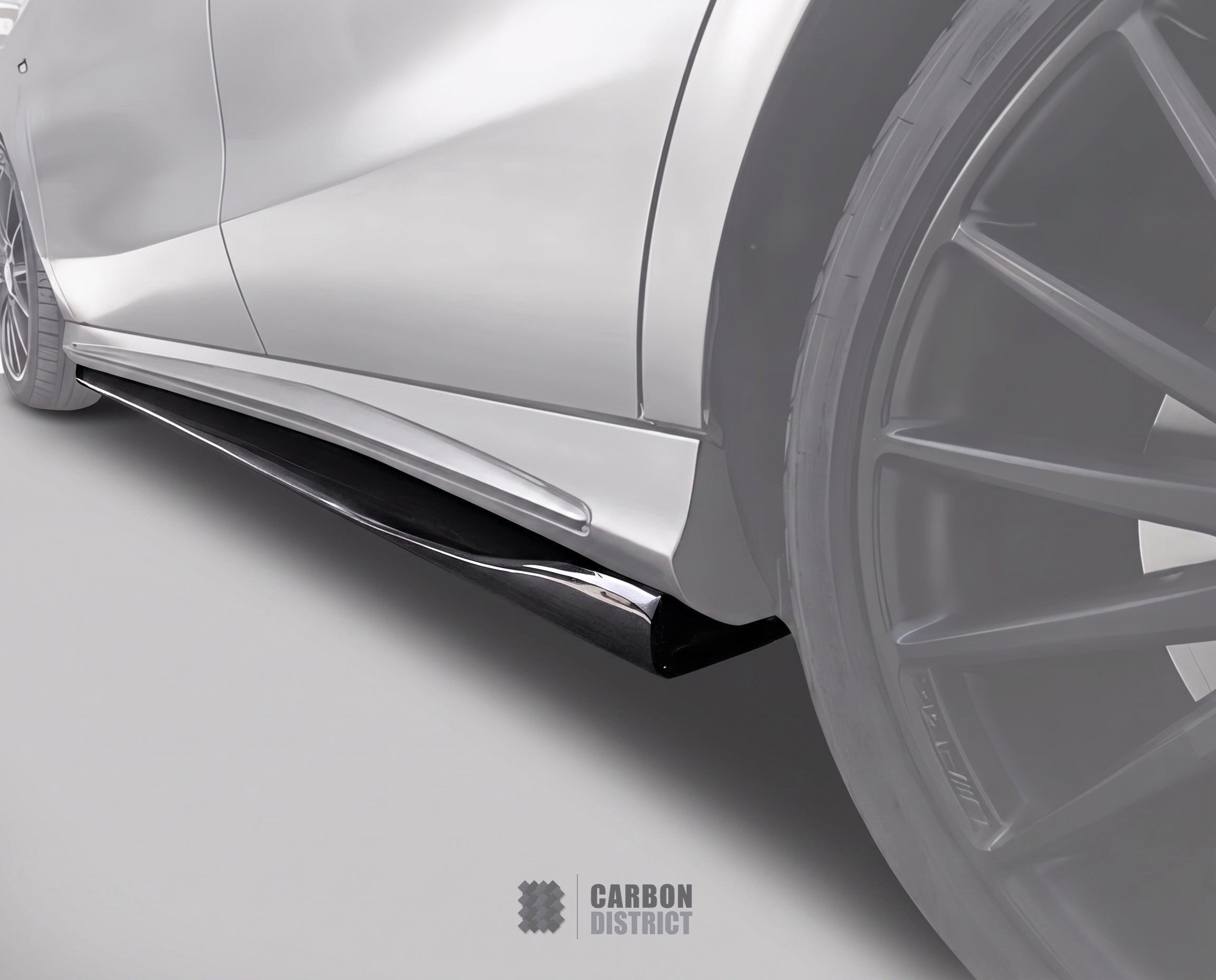 Mercedes CLA (W117) Carbon Fibre Side Skirts