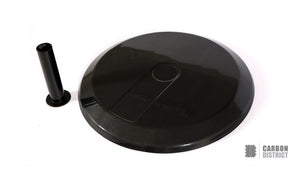 Mercedes G-Class (W463) dry carbon fibre spare wheel cover — fits 2018-2024