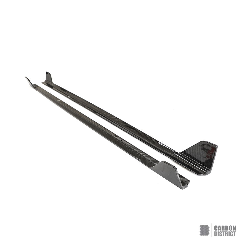 BMW 2 Series (G42) carbon fibre side skirts