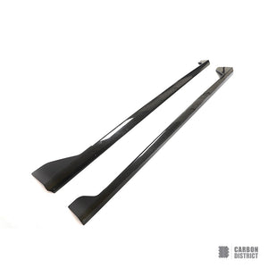 BMW 2 Series (G42) carbon fibre side skirts